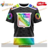 Custom Nhl New York Rangers Pride Gradient Color Design Hockey Shirt Hoodie 3d 3.jpg - demo10
