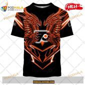 Custom Nhl Philadelphia Flyers Dragon Design Shirt Hoodie 3d 2.jpg - demo10