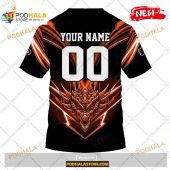 Custom Nhl Philadelphia Flyers Dragon Design Shirt Hoodie 3d 4.jpg - demo10