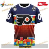 Custom Nhl Philadelphia Flyers Puzzle Game Gradients Full Color Shirt Hoodie 3d 3.jpg - demo10