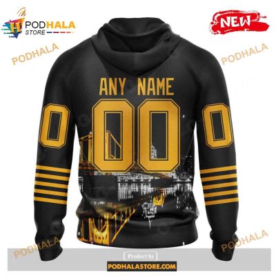 Custom NHL Pittsburgh Penguins City Of The Champions - Steel City Design Shirt Hoodie 3D