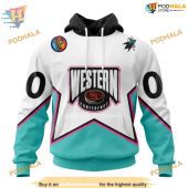 Custom NHL San Jose Sharks Hoodie 3D, All-Star Western Conference 2023 Shirt