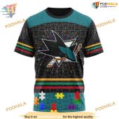 Custom Nhl San Jose Sharks Hoodie 3d Design Autism Concept Shirt 3.jpg - demo10