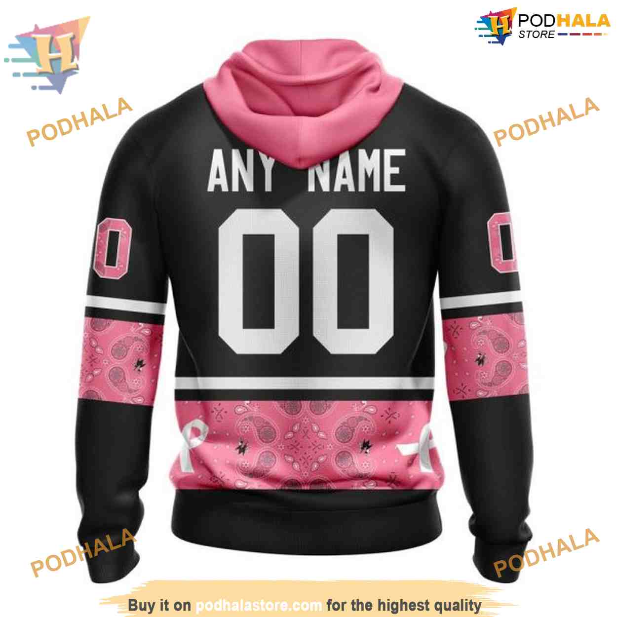 Custom NHL San Jose Sharks Hoodie 3D, Design PINK BREAST CANCER Shirt Custom NHL San Jose Sharks Hoodie 3D, Design PINK BREAST CANCER Shirt