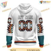 Custom Nhl San Jose Sharks Hoodie 3d Design With Native Pattern Shirt 2.jpg - demo10