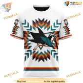 Custom Nhl San Jose Sharks Hoodie 3d Design With Native Pattern Shirt 3.jpg - demo10