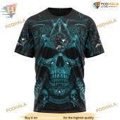 Custom Nhl San Jose Sharks Hoodie 3d Design With Skull Art Shirt 3.jpg - demo10