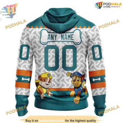 Custom NHL San Jose Sharks Hoodie 3D, PawPatrol Design Shirt