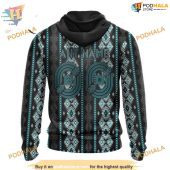 Custom Nhl San Jose Sharks Hoodie 3d Skull Native Design Shirt 2.jpg - demo10