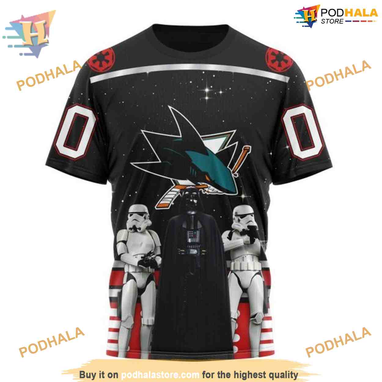 Custom NHL San Jose Sharks Hoodie 3D, Star Wars Design May The 4th Be With You Shirt Custom NHL San Jose Sharks Hoodie 3D, Star Wars Design May The 4th Be With You Shirt