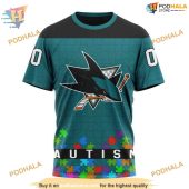 Custom Nhl San Jose Sharks Hoodie 3d Unisex Hockey Fights Against Autism Shirt 3.jpg - demo10