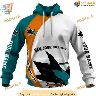Custom NHL San Jose Sharks Hoodie 3D, You Laugh I Laugh You Cry I Cry Shirt