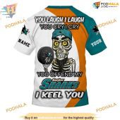 Custom Nhl San Jose Sharks Hoodie 3d You Laugh I Laugh You Cry I Cry Shirt 4.jpg - demo10