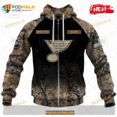 Custom Nhl St Louis Blues Hunting Camouflage Design Sweatshirt Hoodie 3d 5.jpg - demo10
