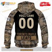 Custom Nhl Toronto Maple Leafs Hunting Camouflage Design Sweatshirt Hoodie 3d 6.jpg - demo10