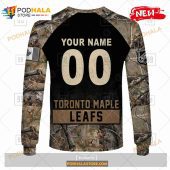 Custom Nhl Toronto Maple Leafs Hunting Camouflage Design Sweatshirt Hoodie 3d 8.jpg - demo10
