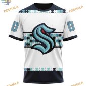 Custom Name And Number Autism Awareness Nhl Seattle Kraken Hoodie 3d 3.jpg - demo10