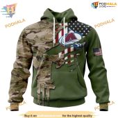 Custom Name And Number Camo Skull Design Nhl Colorado Avalanche Hoodie 3d 1.jpg - demo10