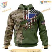 Custom Name And Number Camo Skull Design Nhl St Louis Blues Hoodie 3d 1.jpg - demo10