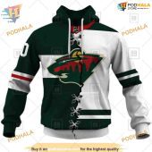 Custom Name And Number Mix Jersey 2023 Nhl Minnesota Wild Hoodie 3d 1.jpg - demo10