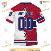 Custom Name And Number Mix Jersey 2023 Nhl Montreal Canadiens Hoodie 3d 4.jpg - demo10