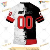 Custom Name And Number Mix Jersey 2023 Nhl Ottawa Senators Hoodie 3d 4.jpg - demo10