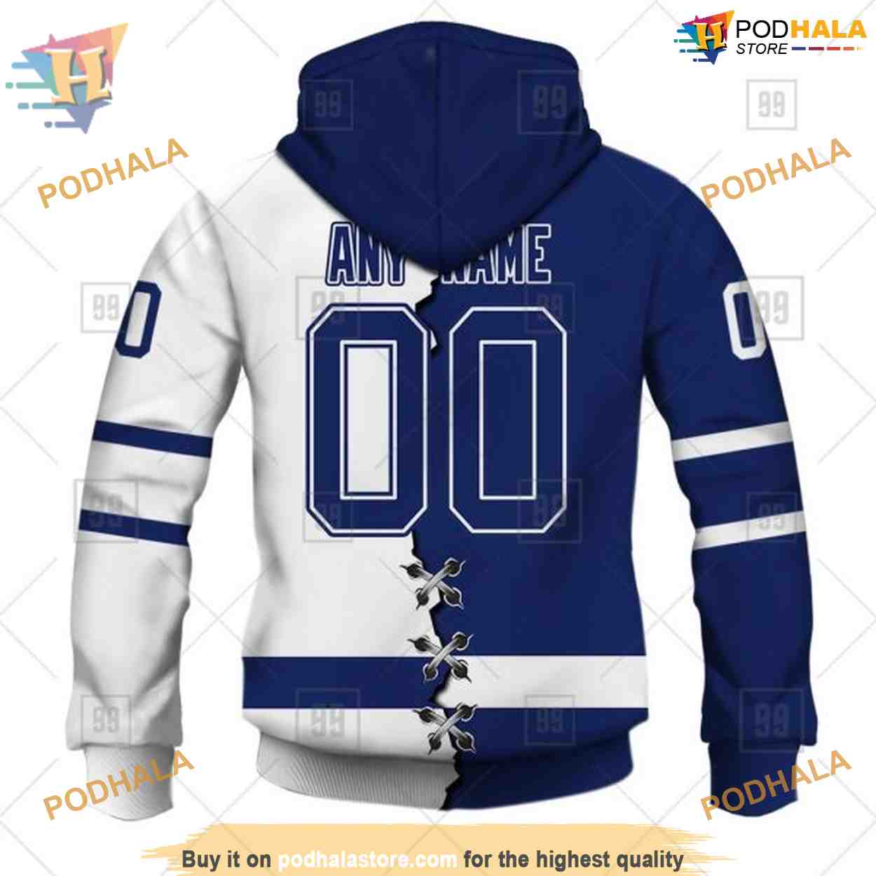 Custom Name And Number Mix Jersey 2023 NHL Toronto Maple Leafs Hoodie 3D Custom Name And Number Mix Jersey 2023 NHL Toronto Maple Leafs Hoodie 3D