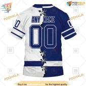 Custom Name And Number Mix Jersey 2023 Nhl Toronto Maple Leafs Hoodie 3d 4.jpg - demo10