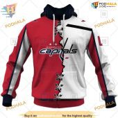 Custom Name And Number Mix Jersey 2023 Nhl Washington Capitals Hoodie 3d 1.jpg - demo10