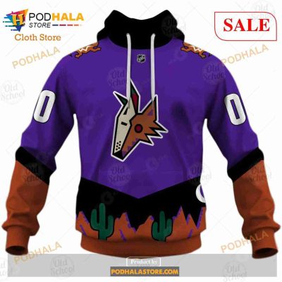 Custom Name And Number NHL Arizona Coyotes Sweatshirt Hoodie 3D