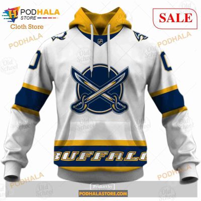 Custom Name And Number NHL Buffalo Sabres Sweatshirt Hoodie 3D