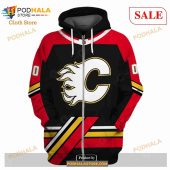Custom Name And Number Nhl Calgary Flames Shirt Sweatshirt Hoodie 3d 1.jpg - demo10
