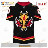 Custom Name And Number Nhl Calgary Flames Sweatshirt Hoodie 3d 3.jpg - demo10