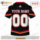 Custom Name And Number Nhl Calgary Flames Sweatshirt Hoodie 3d 7.jpg - demo10