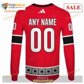 Custom Name And Number Nhl Carolina Hurricanes Shirt Sweatshirt Hoodie 3d 5.jpg - demo10