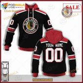 Custom Name And Number Nhl Chicago Blackhawks Sweatshirt Hoodie 3d 1.jpg - demo10