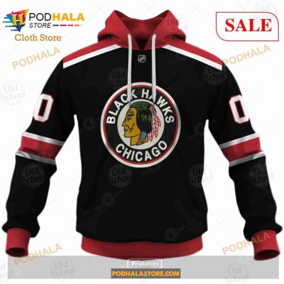 Custom Name And Number NHL Chicago Blackhawks Sweatshirt Hoodie 3D
