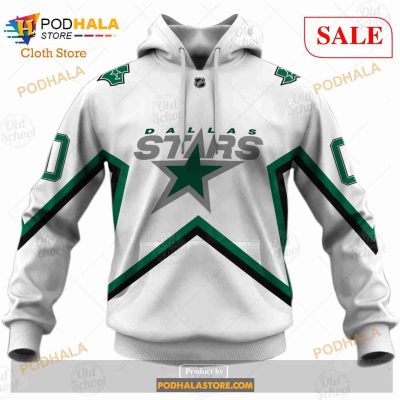 Custom Name And Number NHL Dallas Stars Sweatshirt Hoodie 3D