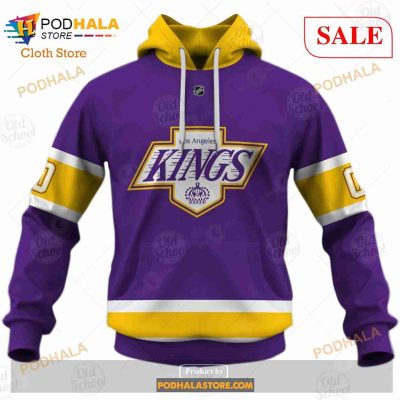 Custom Name And Number NHL Los Angeles Kings Sweatshirt Hoodie 3D