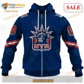 Custom Name And Number Nhl New York Rangers Sweatshirt Hoodie 3d 5.jpg - demo10