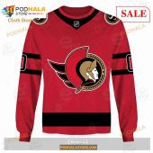 Custom Name And Number Nhl Ottawa Senators Sweatshirt Hoodie 3d 4.jpg - demo10