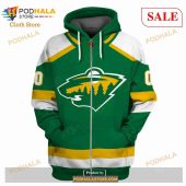 Custom Name Number Nhl Reverse Retro Minnesota Wild Shirt Hoodie 3d 1.jpg - demo10