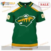 Custom Name Number Nhl Reverse Retro Minnesota Wild Shirt Hoodie 3d 6.jpg - demo10