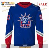 Custom Name Number Nhl Reverse Retro New York Ranger Shirt Hoodie 3d 4.jpg - demo10