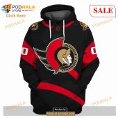 Custom Name Number Nhl Reverse Retro Ottawa Senators Shirt Hoodie 3d 2.jpg - demo10
