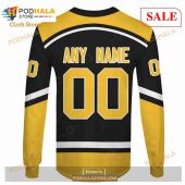 Custom Name Number Nhl Reverse Retro Pittsburgh Penguins Shirt Hoodie 3d 5.jpg - demo10
