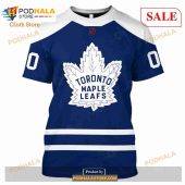 Custom Name Number Nhl Reverse Retro Toronto Maple Leafs Shirt Hoodie 3d 6.jpg - demo10