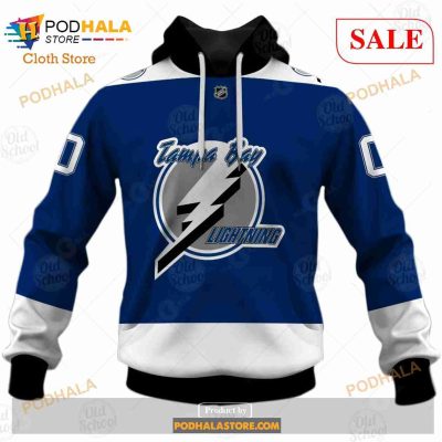 Custom Name & Number NHL Tampa Bay Lightning Reverse Retro Alternate Shirt Hoodie 3D