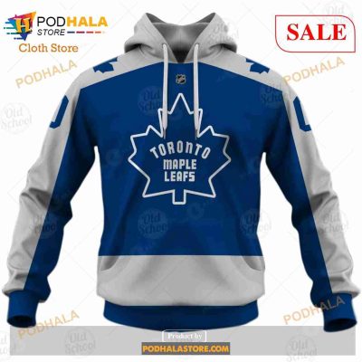 Custom Name & Number NHL Toronto Maple Leafs Reverse Retro Alternate Shirt Hoodie 3D