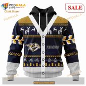 Custom Nashville Predators Chrismas Season Sweatshirt NHL Hoodie 3D